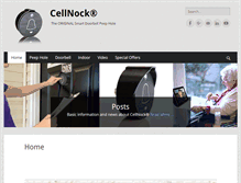 Tablet Screenshot of cellnock.com